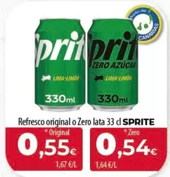 Sprite - Refresco Original O Zero