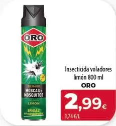 Oro - Insecticida Voladores Limón