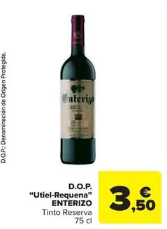 Enterizo - D.O.P. "Utiel-Requena"