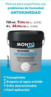 Montó - Antihumedad - Blanca 4l