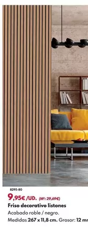 Friso Decorativo Listones