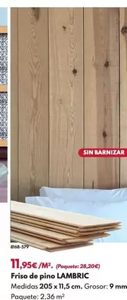 Friso De Pino Lambric 