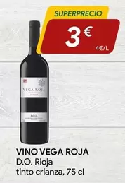 Vega Roja - Vino D.O. Rioja Tinto Crianza