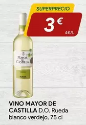 Mayor De Castilla - Vino D.O. Rueda Blanco Verdejo