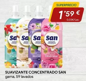 San - Suavizante Concentrado Gama