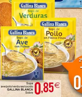 Gallina Blanca - Ave/ Polo/ Verduras/ Cocido 