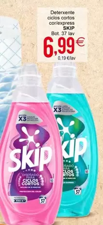 Skip - Deterxente Ciclos Cortos Cor/ Express