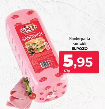 Elpozo - Fiambre Paleta Sandwich