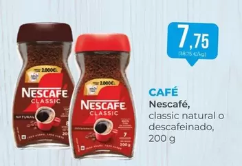 Nescafé - Cafe Classic Natural O Descafeinado