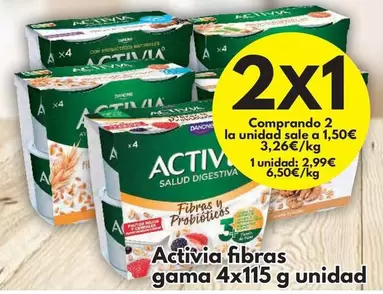 Danone - Activia Fibras Gama