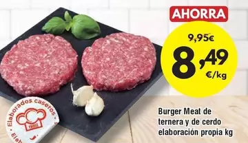 Froiz - Burger Meat De Ternera Y De Cerdo Elaboración Propia