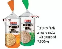 Froiz - Tortitas Arroz O Maíz