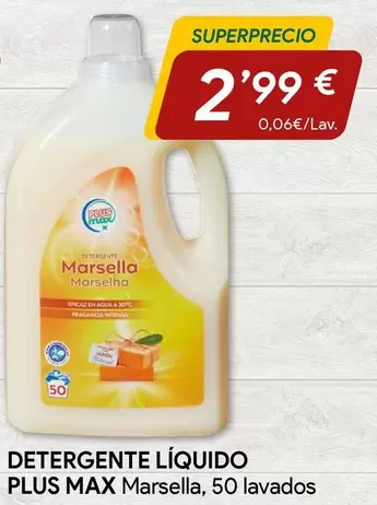 Marsella - Detergente Líquido Plus Max