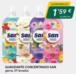 san - Suavizante Concentrado
