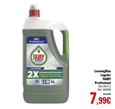 Fairy - Lavavajillas Regular