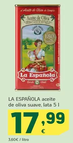 La Española - Aceite De Oliva Suave