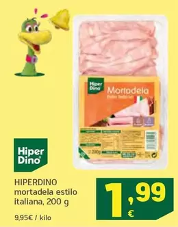 Hiperdino - Mortadela Estilo Italiana