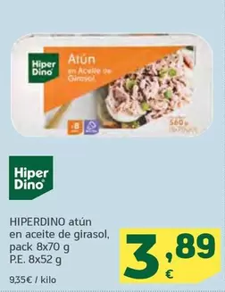 Hiperdino - Atún En Aceite De Girasol