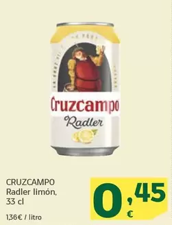 Cruzcampo - Radler Limon