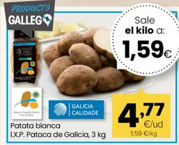 Patata Blanca I.X.P. Pataca De Galicia