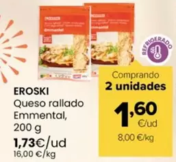 Eroski - Queso Rallado Emmental