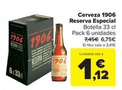 1906 - Cerveza Reserva Especial