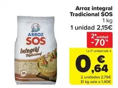Sos - Arroz integral
