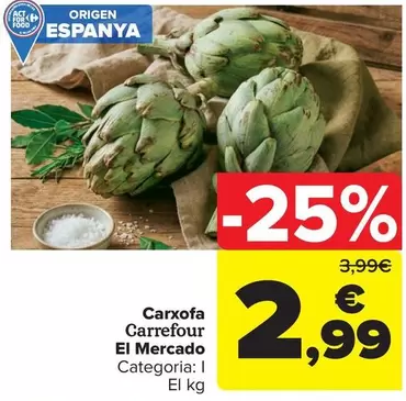 carrefour - Carxofa El Mercado