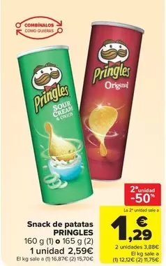 Pringles - Snack De Patatas