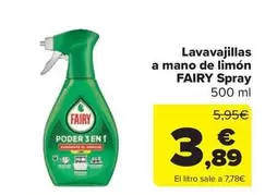 Fairy - Lavavajillas A Mano De Limon Spray