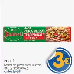 Nestlé - Masa De Pizza Maxi Buitoni