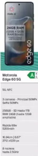 Motorola - Edge 60 5g