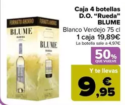 Blume - Caja 4 Botellas Do Rueda