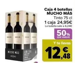 Mucho Mas - Caja 4 Botellas
