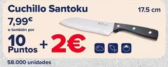 Cuchillo Santoku