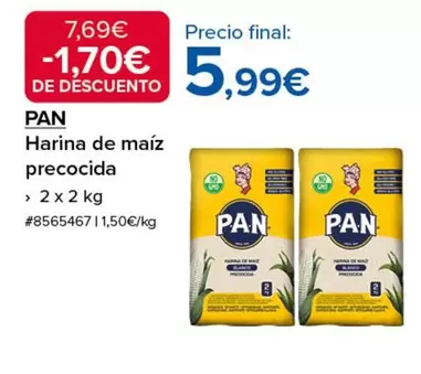 Pan - Harina De Maiz Precocida