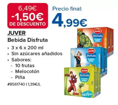 Juver - Bebida Disfruta