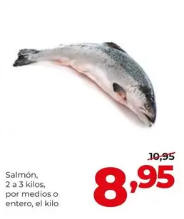 El Corte Inglés - Salmón, 2 A 3 Kilos, Por Medios O Entero
