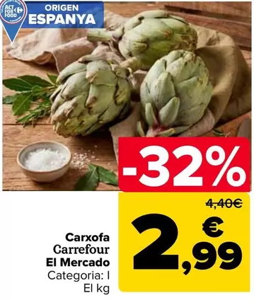 Carrefour El Mercado - Alcachofa