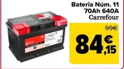 Carrefour - Bateria N11 70Ah 640A 