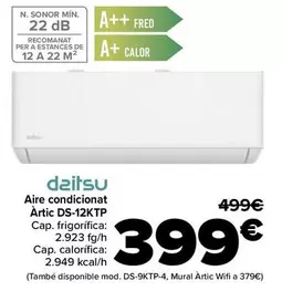 Daitsu - Aire Acondicionado Artic DS-12KTP