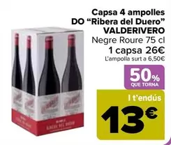 Valderivero - Caja 4 Botellas Do Ribera Del Duero