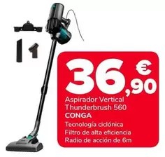 Conga - Aspirador Vertical Thunderbrush 560