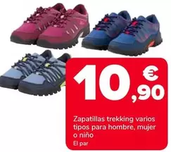 Zapatillas Trekking Para Hombre, Mujer O Niño
