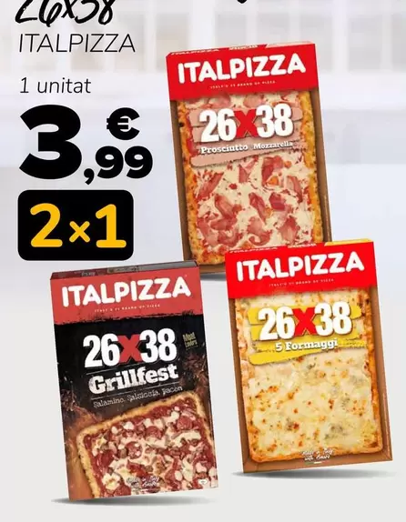 Italpizza - Pizza Diversos Gustos