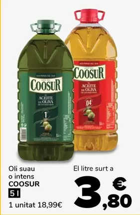 Coosur - Oli Suau O Intens