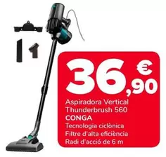 Conga - Aspiradora Vertical Thunderbrush 560