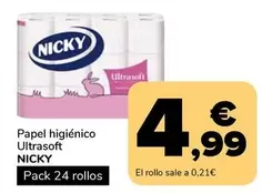 Nicky - Papel Higiénico Ultrasoft