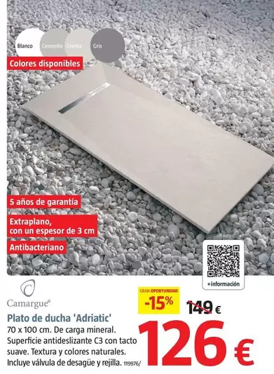 Camargue - Plato De Ducha 'Adriatic'