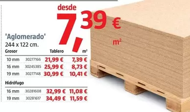 Tablero Tecnicos Aglomerado 